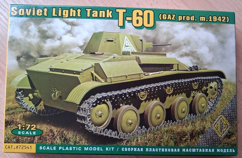 Sowiecki czołg lekki T-60  1/72