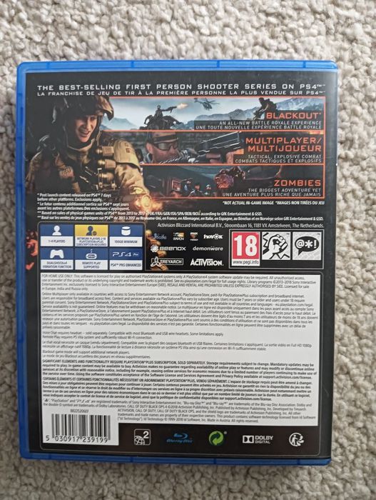 Call of Duty - Black Ops	PS4	Playstation 4		Como novo!