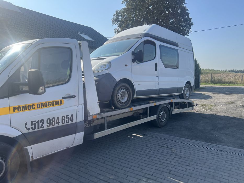 Pomoc drogowa, laweta, S5, A1 , wymiana koła, odpalenie auta
