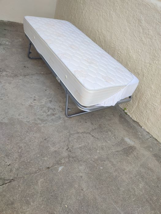 Colchão + estrado 183x80 +entrega