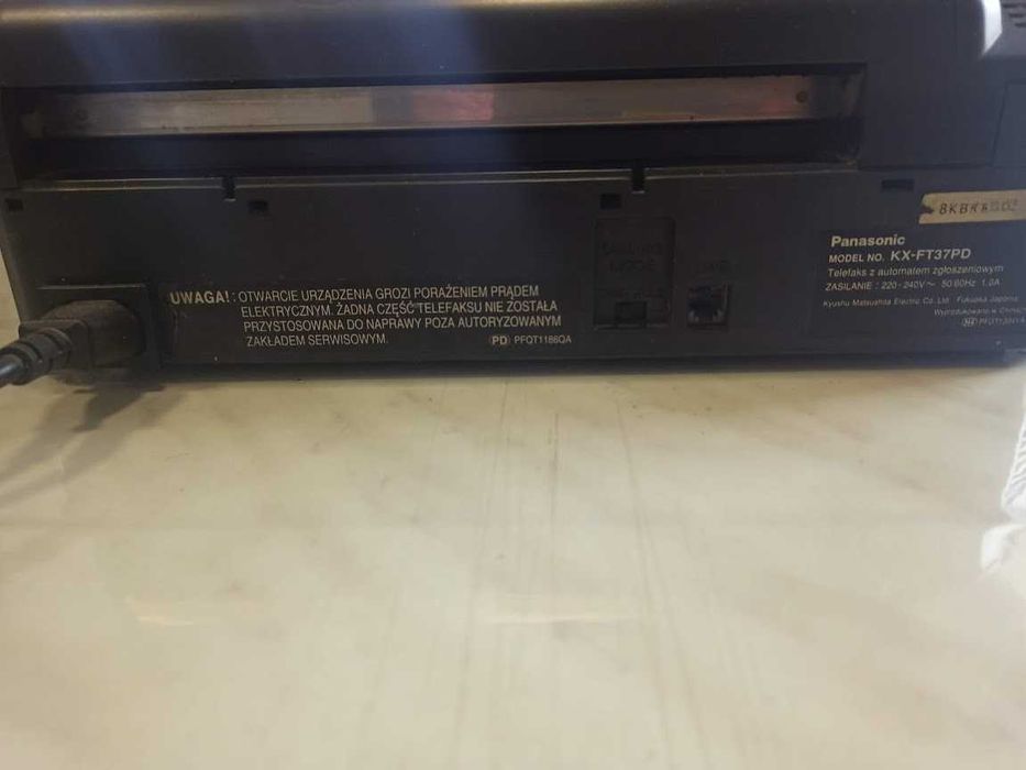 PANASONIK - telefon, fax, sekretarka + drugi telefon + rolki papieru