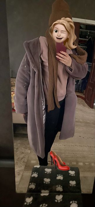 Шуба трендова із еко-хутра під норку неперевершеної якості!