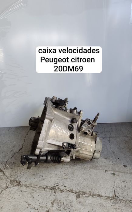 Caixa velocidades Peugeot citroen 1.6 HDI  referência 20DM69