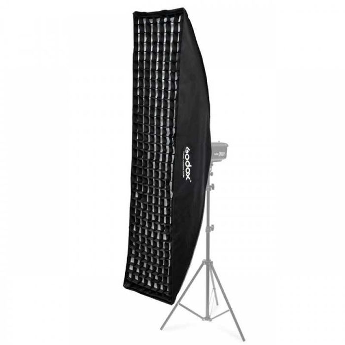 Softbox Rectangular 160x35cm + Tripé Pequeno