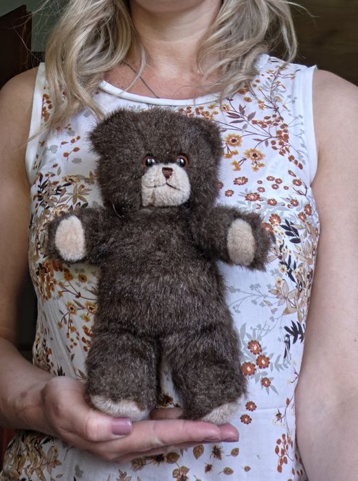 Maskotka miś retro PRL stara zabawka bear misiek