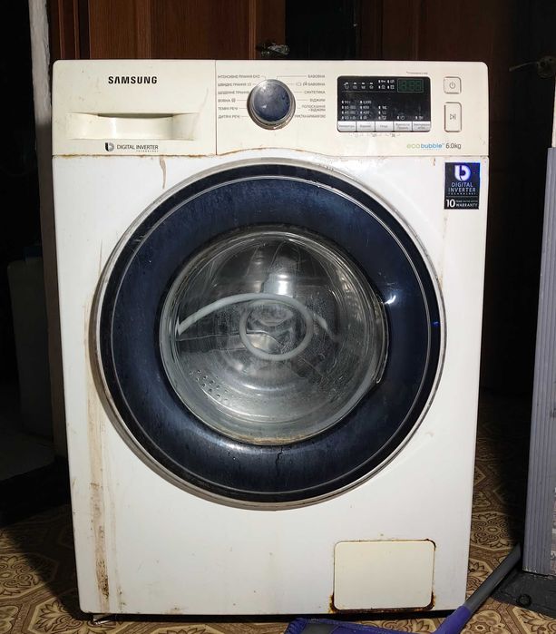 Пральна машинка Samsung eco babble 6 kg