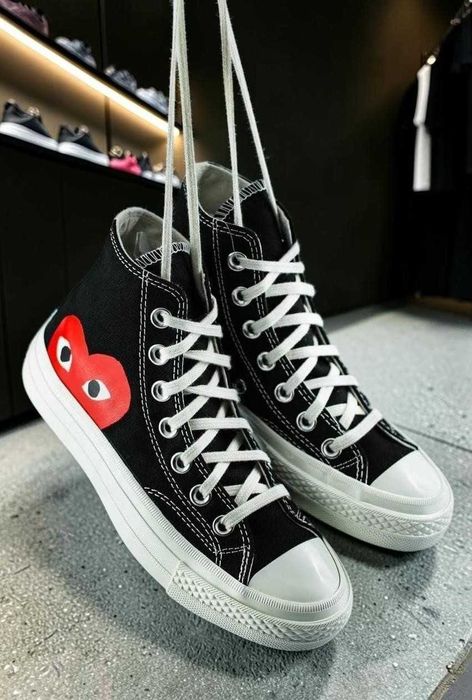 Кеди чоловічі Converse Chuck Taylor Garcons PLAY мужские кеды конверс гарсон