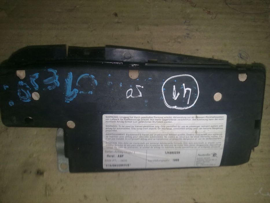 Airbag banco esquerdo VOLKSWAGEN Golf IV (1J1)