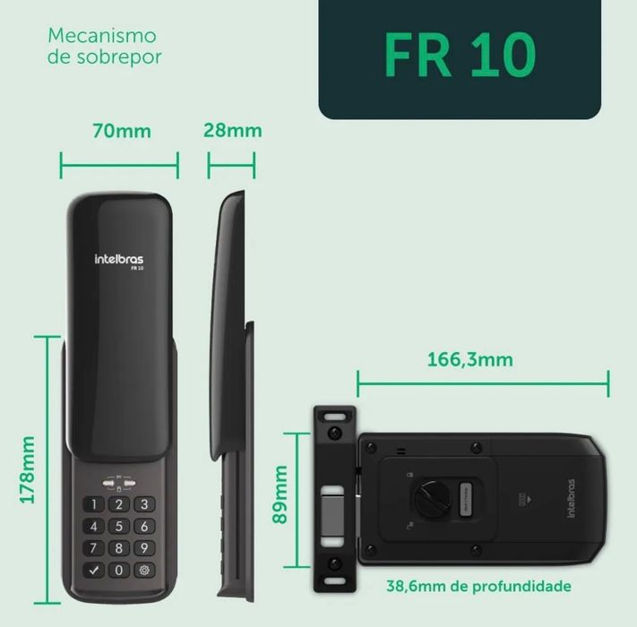 Fechadura Intel Brás