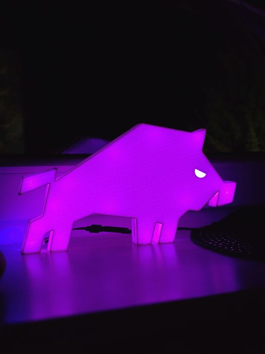 Big lampka wk dzik rgb