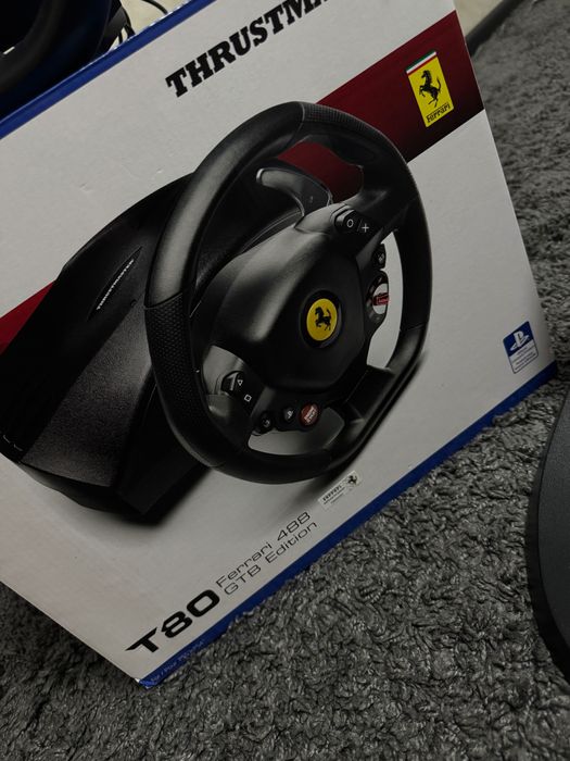 Ігрове кермо Thrustmaster
Ігрове кермо T80 FERRARI 488 GTB EDITION