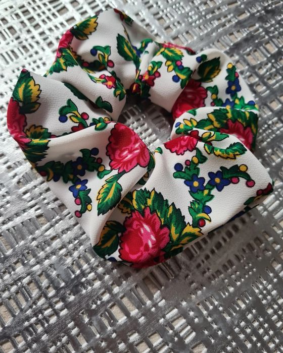 Gumka do włosów, scrunchie, frotka