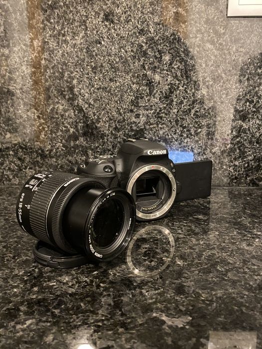 Canon EOS 200D + Mala + Lente + Fita