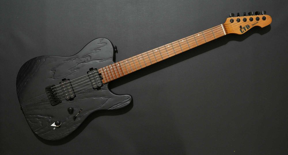 Gitara LTD TE-1000 Black Blast tele jesion
