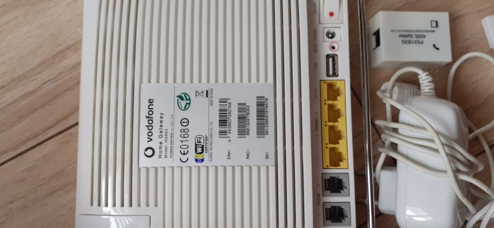 Ruter Vodafone Stadion Home Gateway HG553