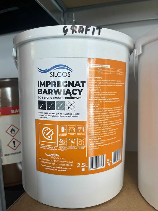Impregnat Barwiący SILCOS 160zł/5L