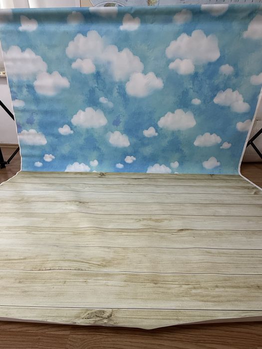 Tło fotograficzne sesja noworodkowa dziecięca 150x200 cm winyl