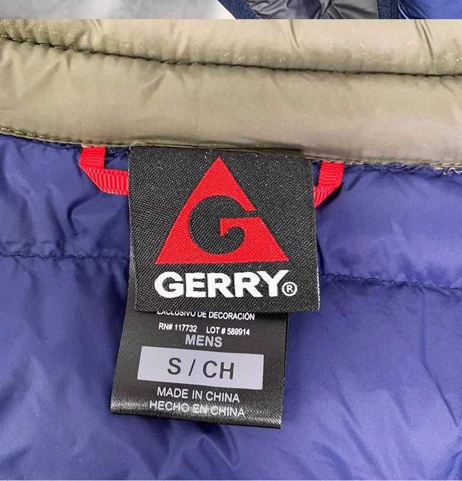 Чоловіча туристична тепла куртка пуховик Gerry