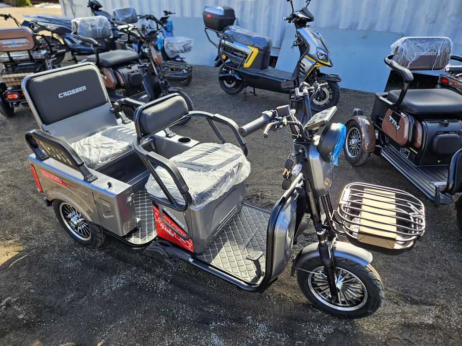 Продажа электротицикл crosser tr5 трехколесный 800/1000/1200W tr1 tr4