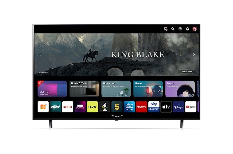 Nowy LG QNED  55QNED756RA 4K UHD smart WiFi gwarancja telewizor