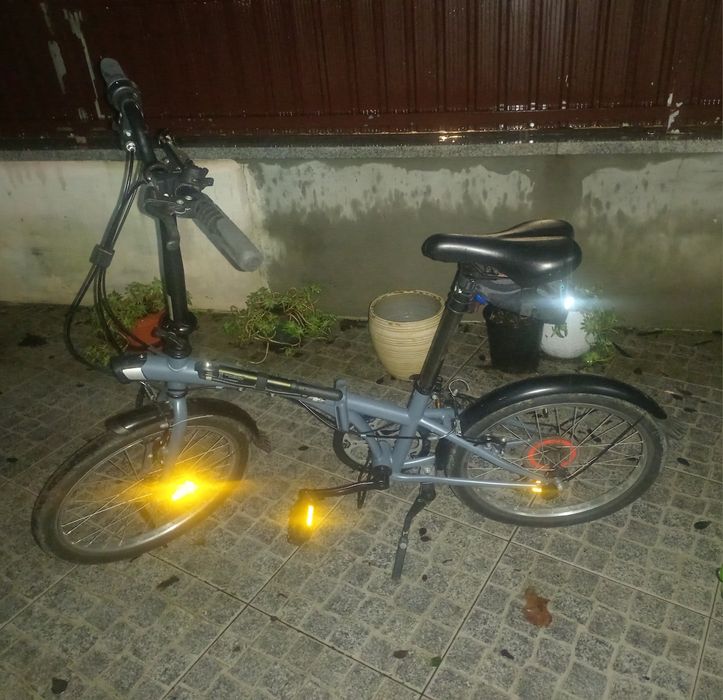 Bicicleta  dobrável  como.o nova