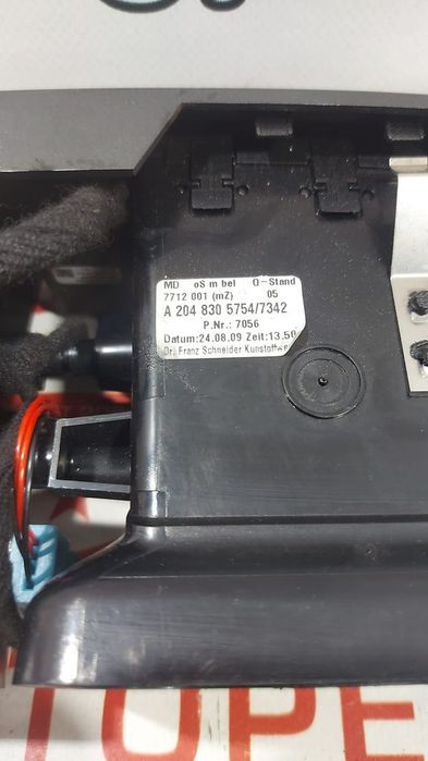 Difusor Saida de ar Central Mercedes Benz W204 Original