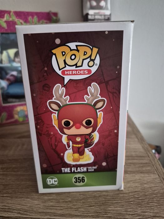 Funko Pop Heroes DC Super Heroes - The Flash Holiday  Dash  356