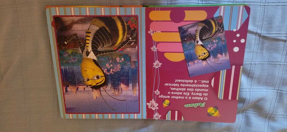 Livro Puzzle - Bee movie