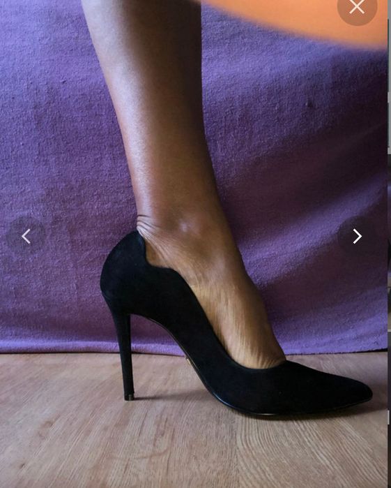 Sapato stiletto preto