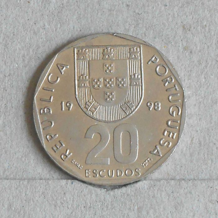 Portugal 20 escudos 1998 - olx X10793