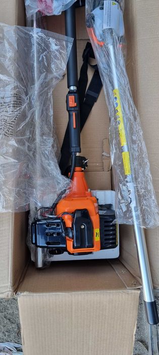 Piła spalinowa na wysięgniku okrzesywarka