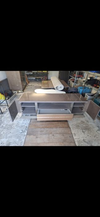 Komoda RTV Kler Alf Uno Claire KJCL630-połysk! stan idealny! 2 900zl