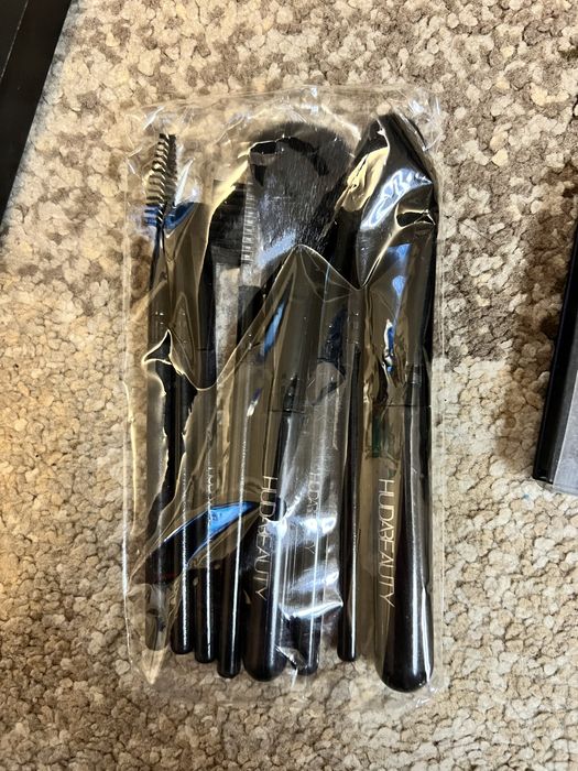 Pedzle do makijazu i paletka