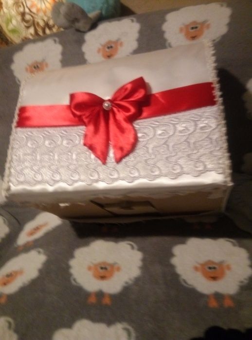 Свадебная коробка (Сундук для денег)!