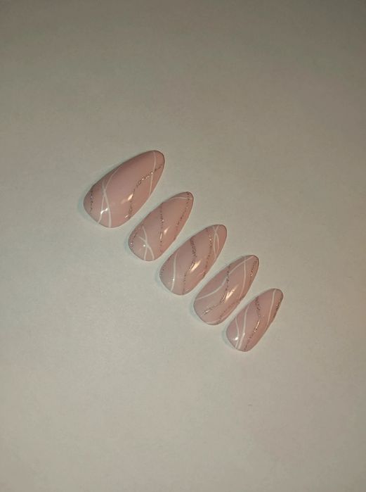 Press on nails + zestaw