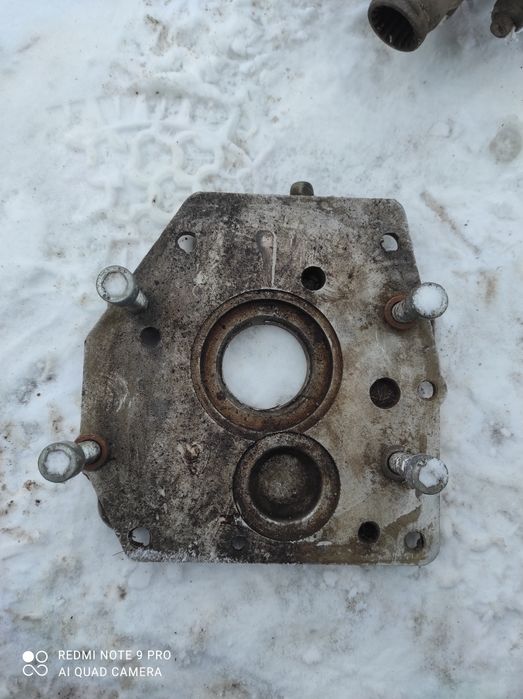 Перехідна плита + КПП+ кардан Ваз на москвич