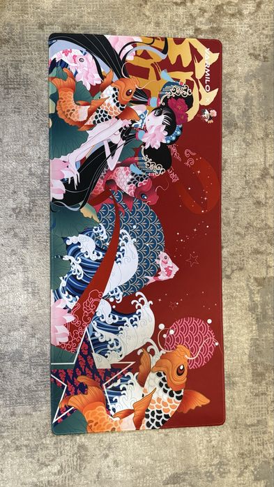 Ігрова поверхня (коврик для миші) Varmilo Peony Desk Mat XL Speed