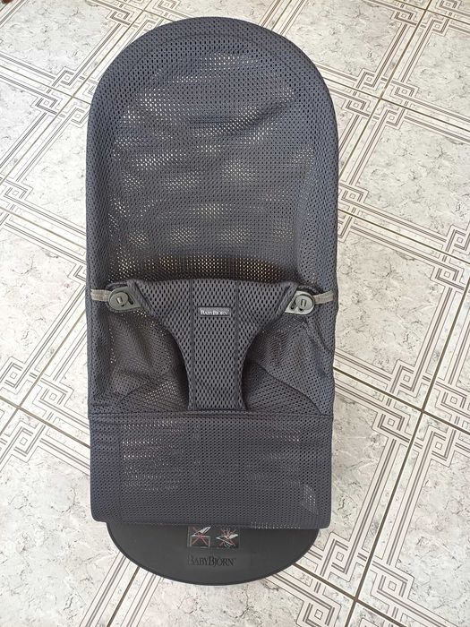 Leżaczek BabyBjörn Balance Soft Mesh (Siatka) | Stan Idealny, Pudełko