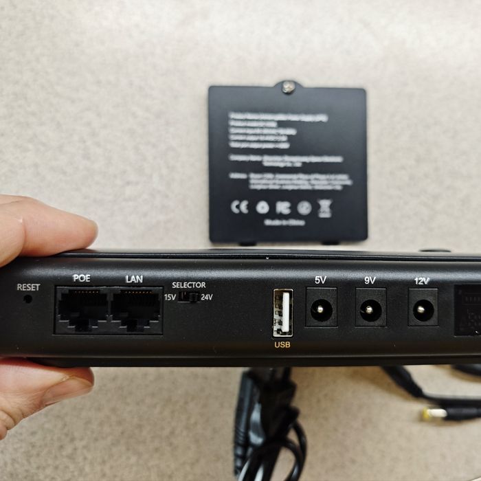 ДБЖ для роутерів та GPON 36 Вт, змінні АКБ!