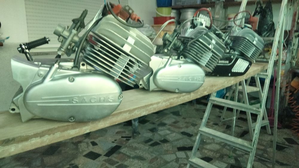 Motores sachs v5 totalmente reparados