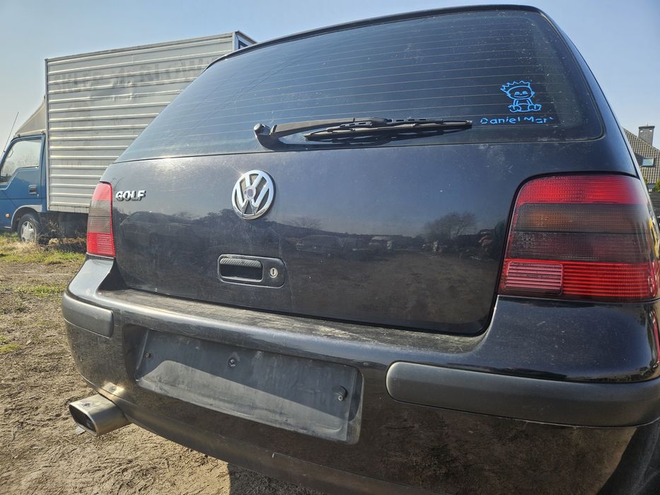 VW Golf 4 LC9Z zderzak maska lampa blotnik drzwi klapa koła pas 1.4
