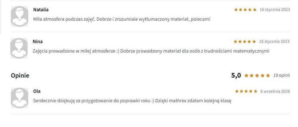 [MAT • ANG] Nauczycielka mgr inż. prowadząca Szkołę | Matematyka • Angielski |