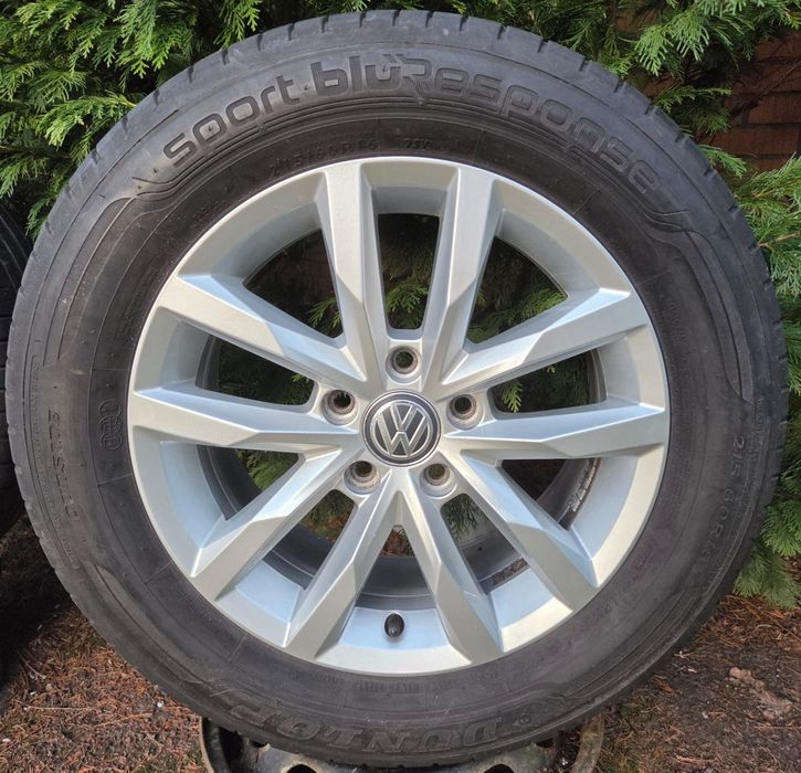 Felgi Oryginał VW Passat B8 Sharan 7N opony lato 215/60R16