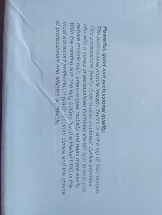 Pistola de massagens Profissional e Poderosa (selada)