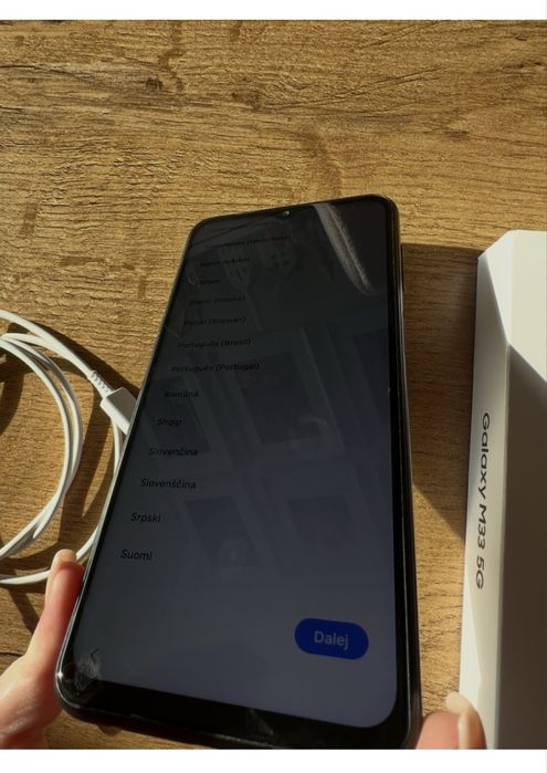 Samsung Galaxy m33 5g używany pół roku w domu