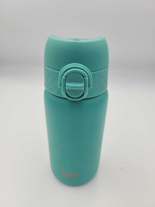 Bidon Ion8 400 ml zielony stal nierdzewna szczelny BPA Free