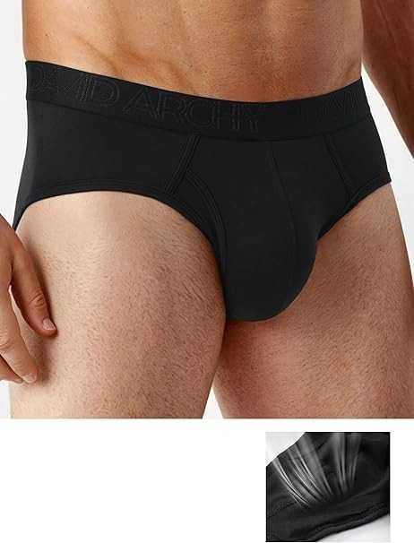 Męskie Majtki 4-Pak DAVID ARCHY Z Bambusa Miękkie Oddychające L