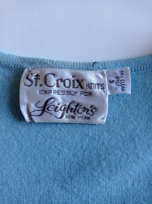 Camisola vintage 70s St. Croix knits edição especial
