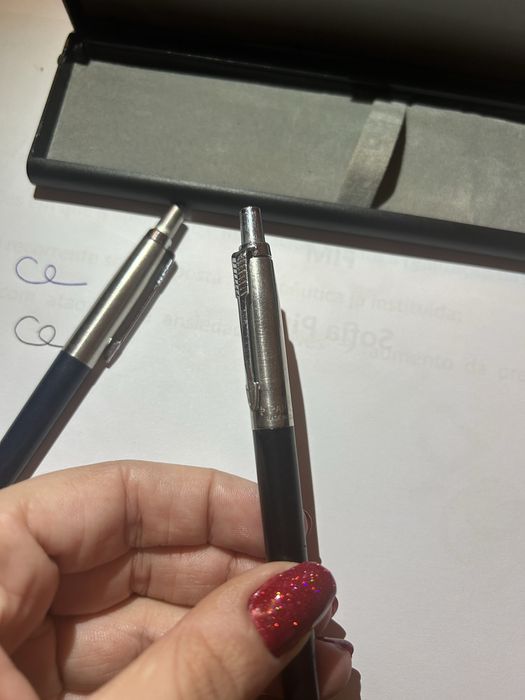 Canetas Parker Jotter- Azul e Preto