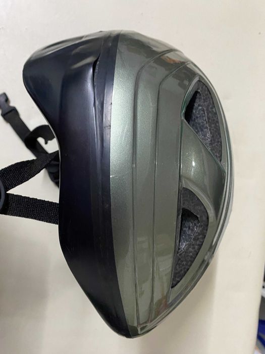 Patins em linha + capacete